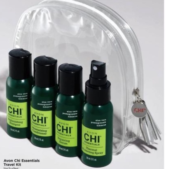 **CHI ESSENTIALS* 5-Pc Travel Kit Products NWT - Picture 3 of 3